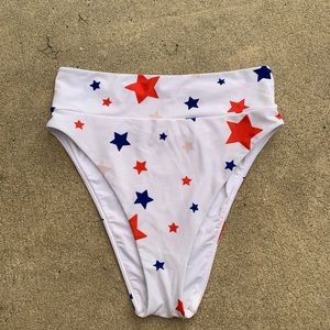 4th of July star American eagle bikini bottoms
